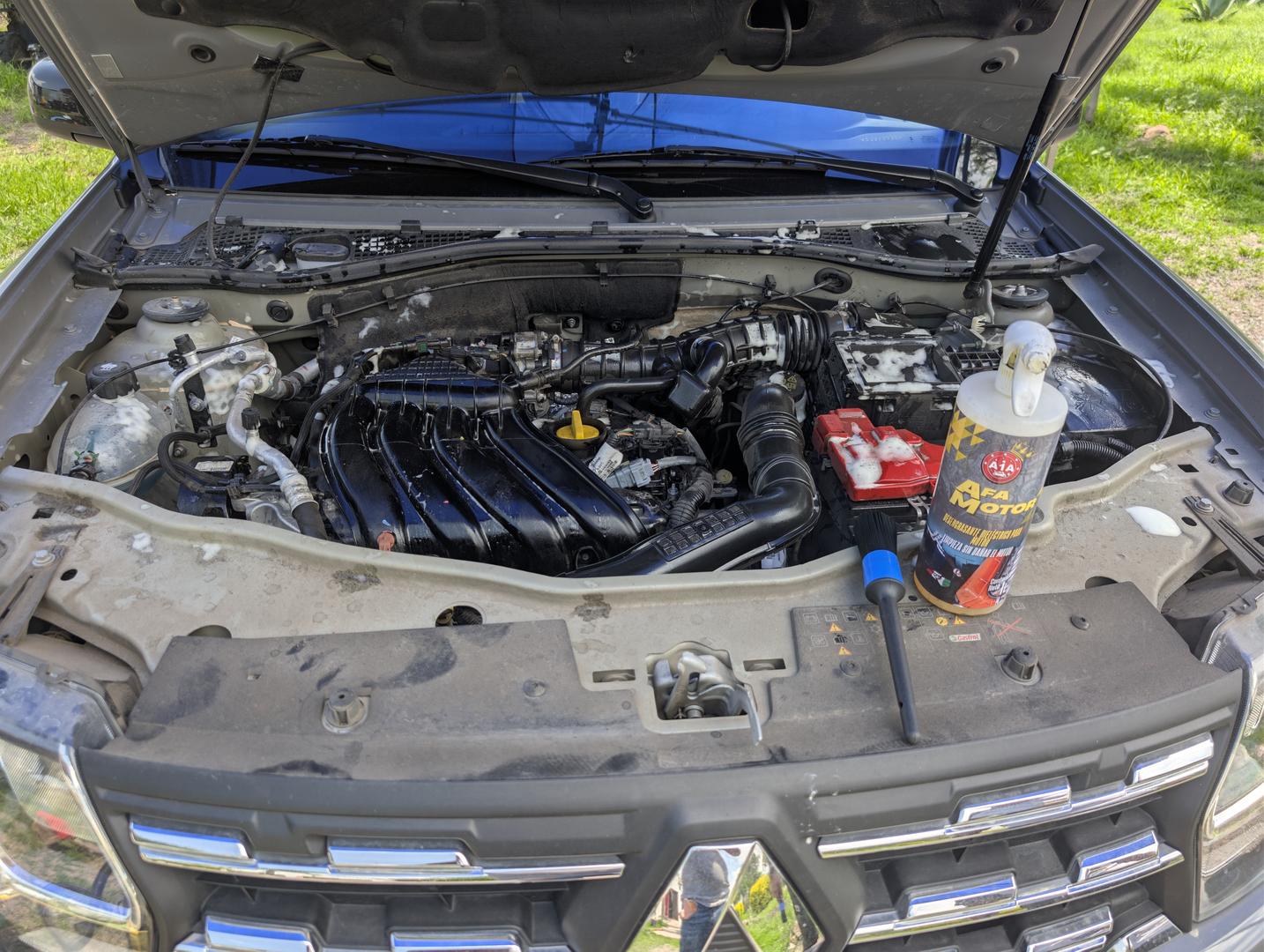Lavado de motor profesional en Querétaro Limpieza profesional de motor con producto A1A en Querétaro - DetailingHouse